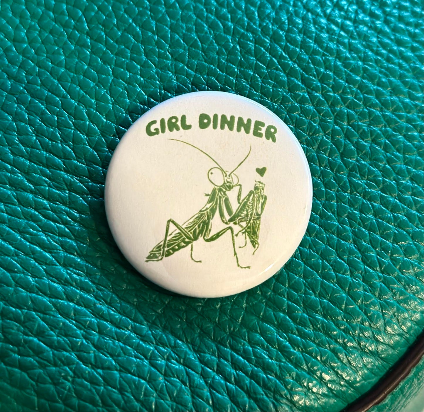 Girl Dinner Button