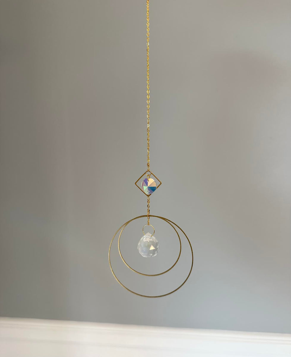 Crystal Suncatcher (Style S) Hilarious Humanitarian