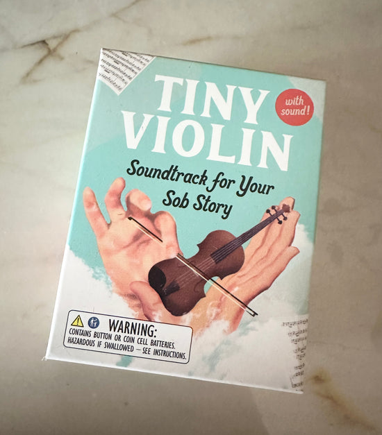 Tiny Violin Soundtrack for Your Sob Story (Desktop Accessory)