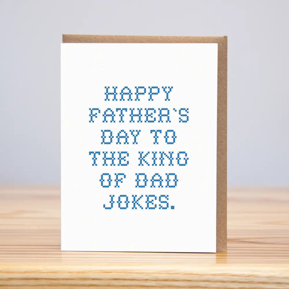 King Of Dad Jokes Card