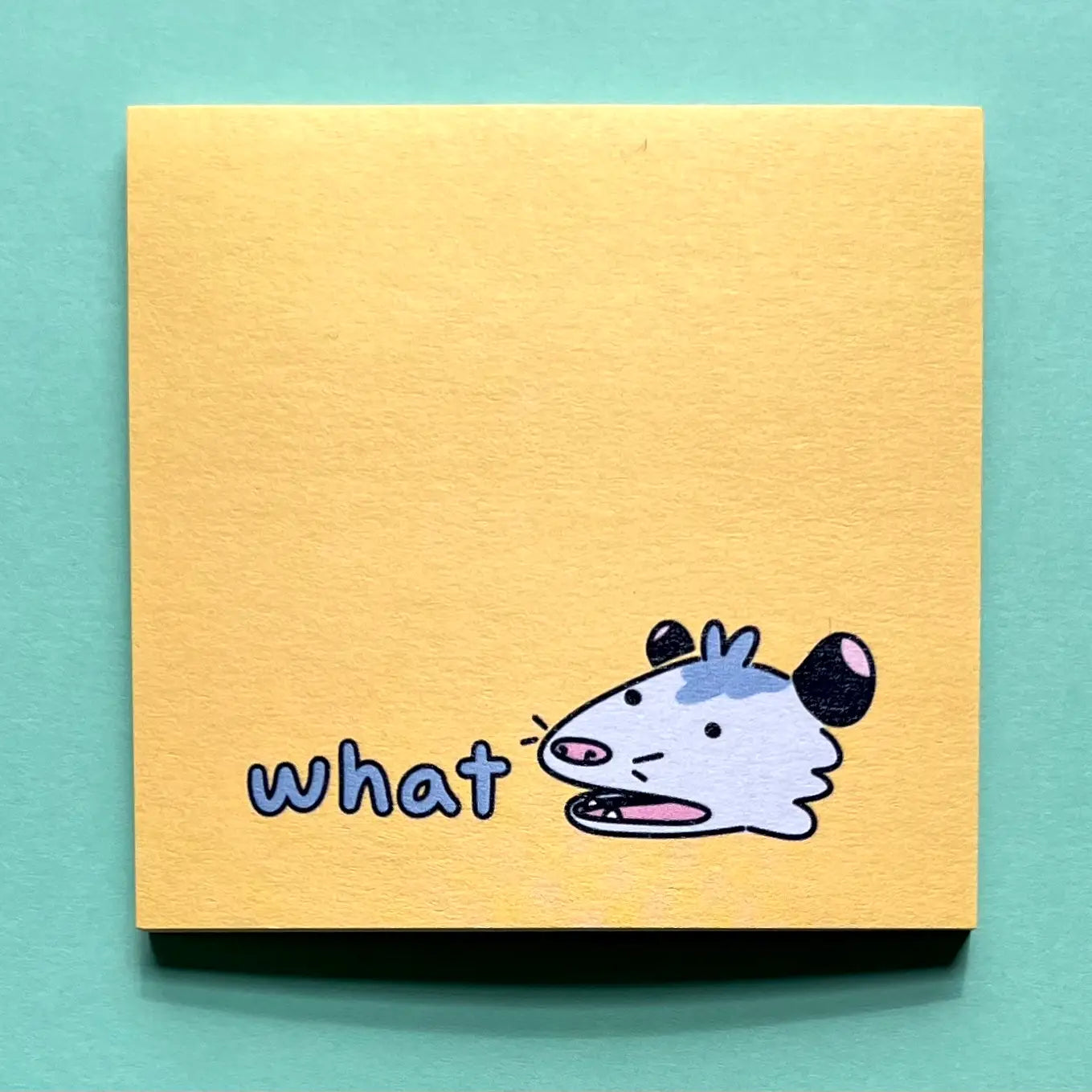 Confused Possum Sticky Notes