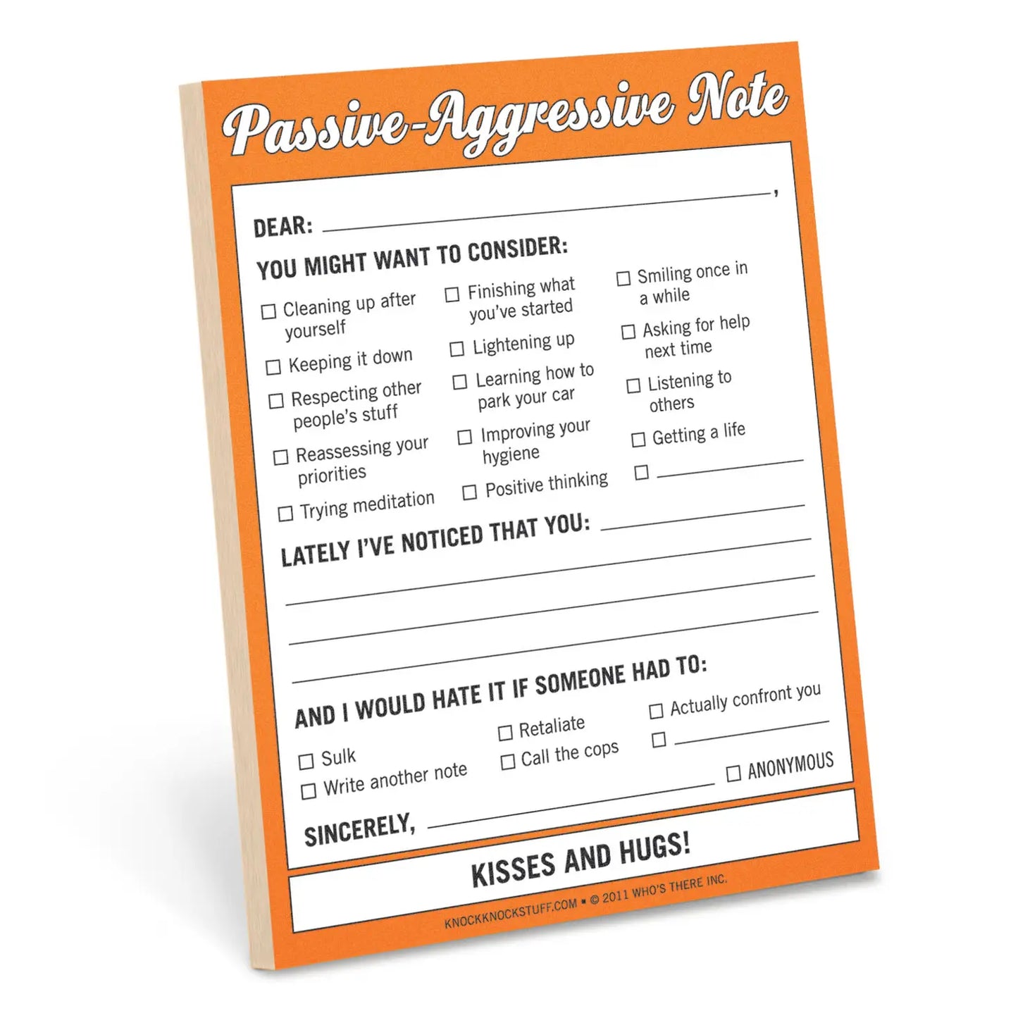 Passive-Aggressive Notes - 50 sheets