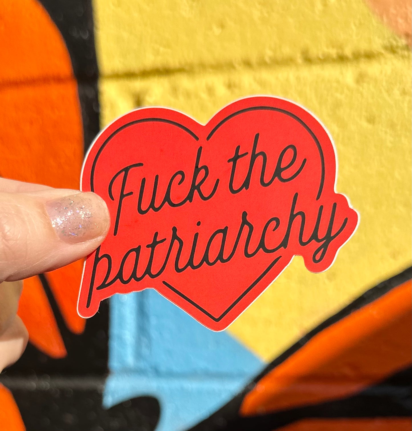 Fuck The Patriarchy Sticker