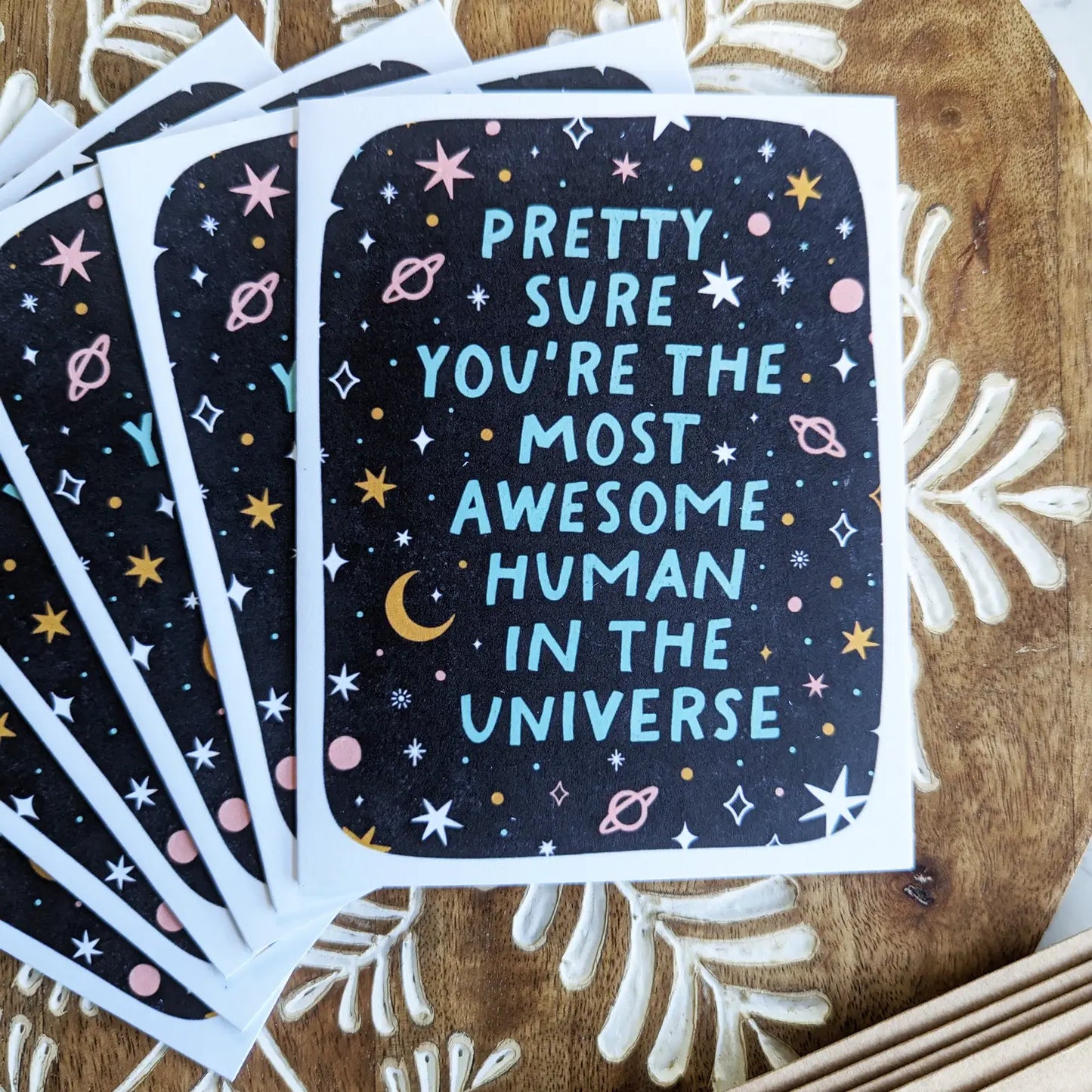 Most Awesome Human in the Universe Card