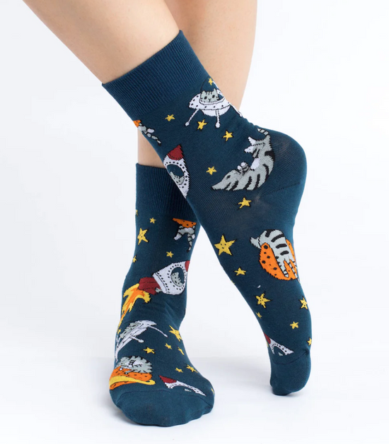 Space Cats Socks