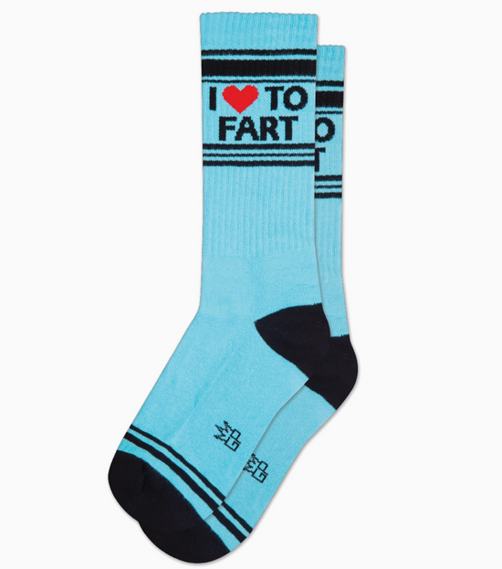 I Love To Fart Socks