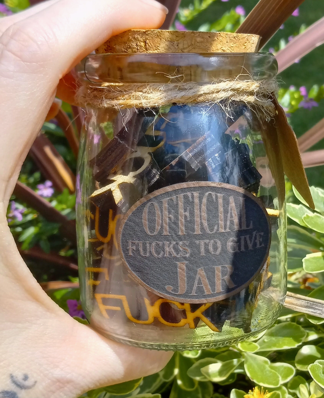 Official Fucks To Give Jar - 30 Fucks Per Jar