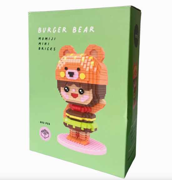 Burger Bear Mini-Bricks Set