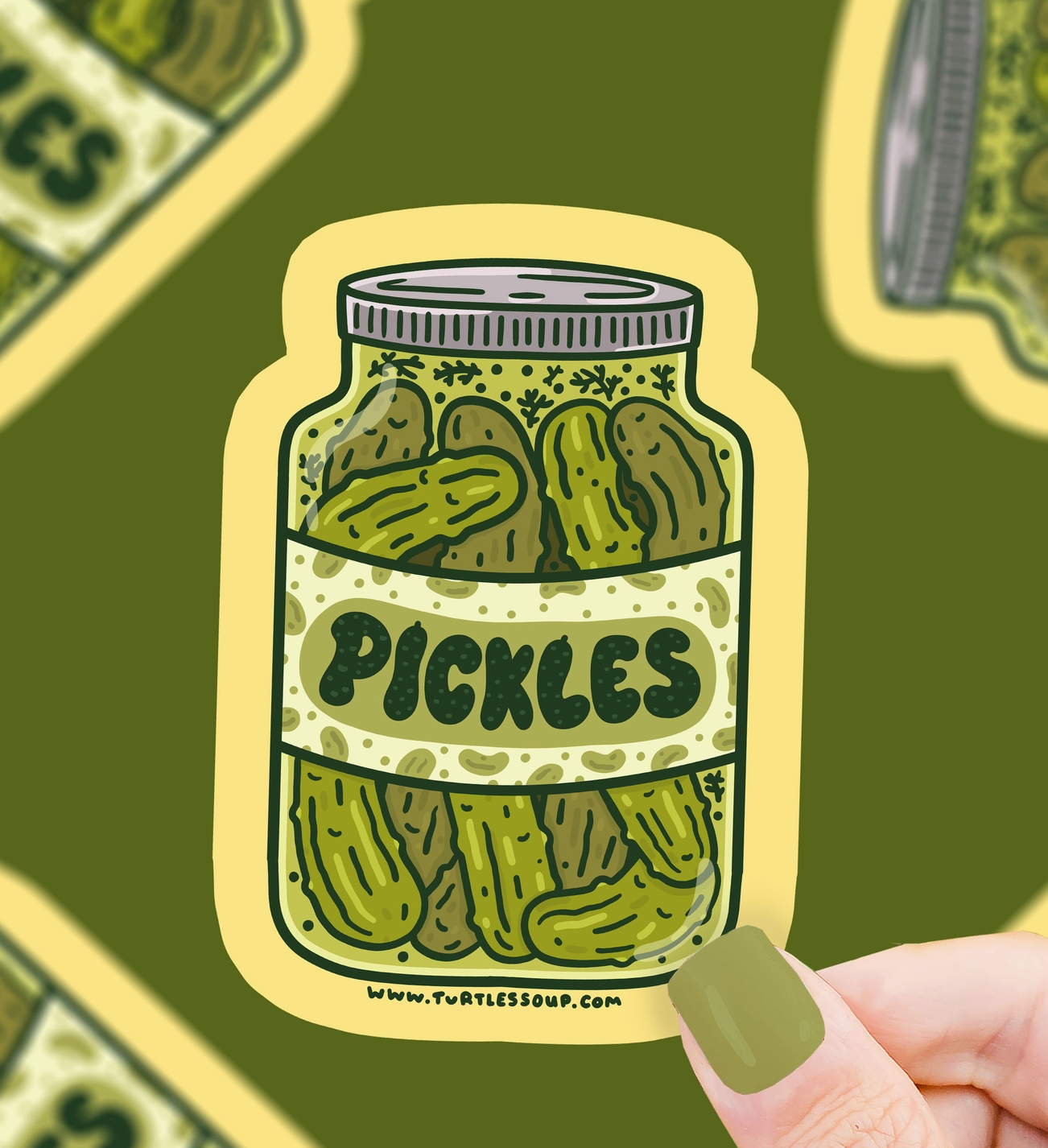 Pickles Sticker