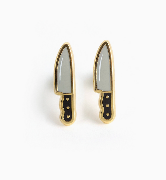 Knife Earrings