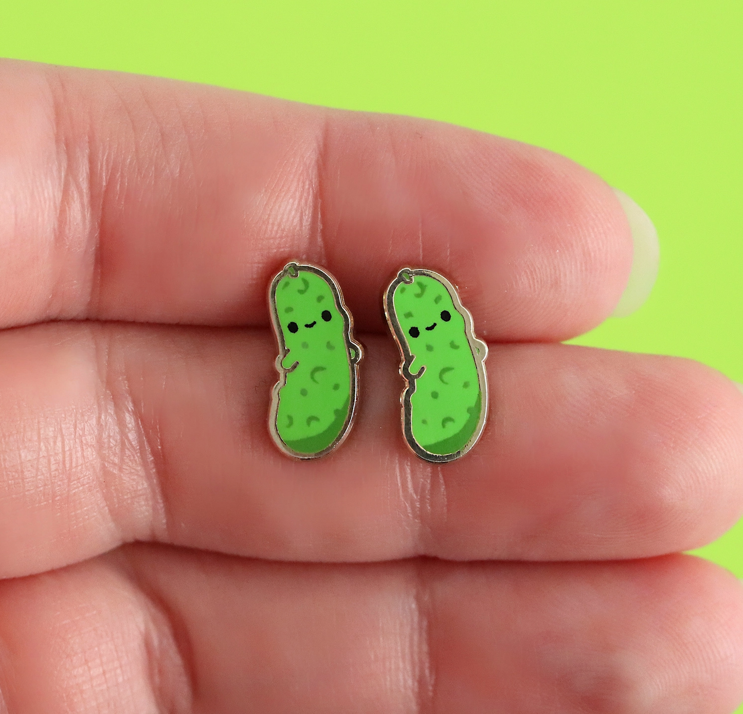 Pickle Earrings