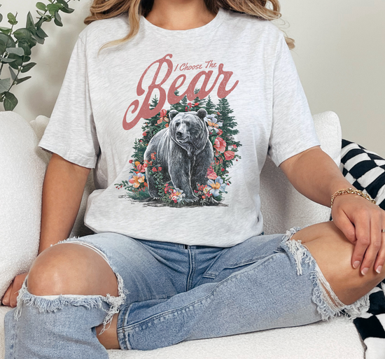 I Choose The Bear Unisex Tee (4 colors available)
