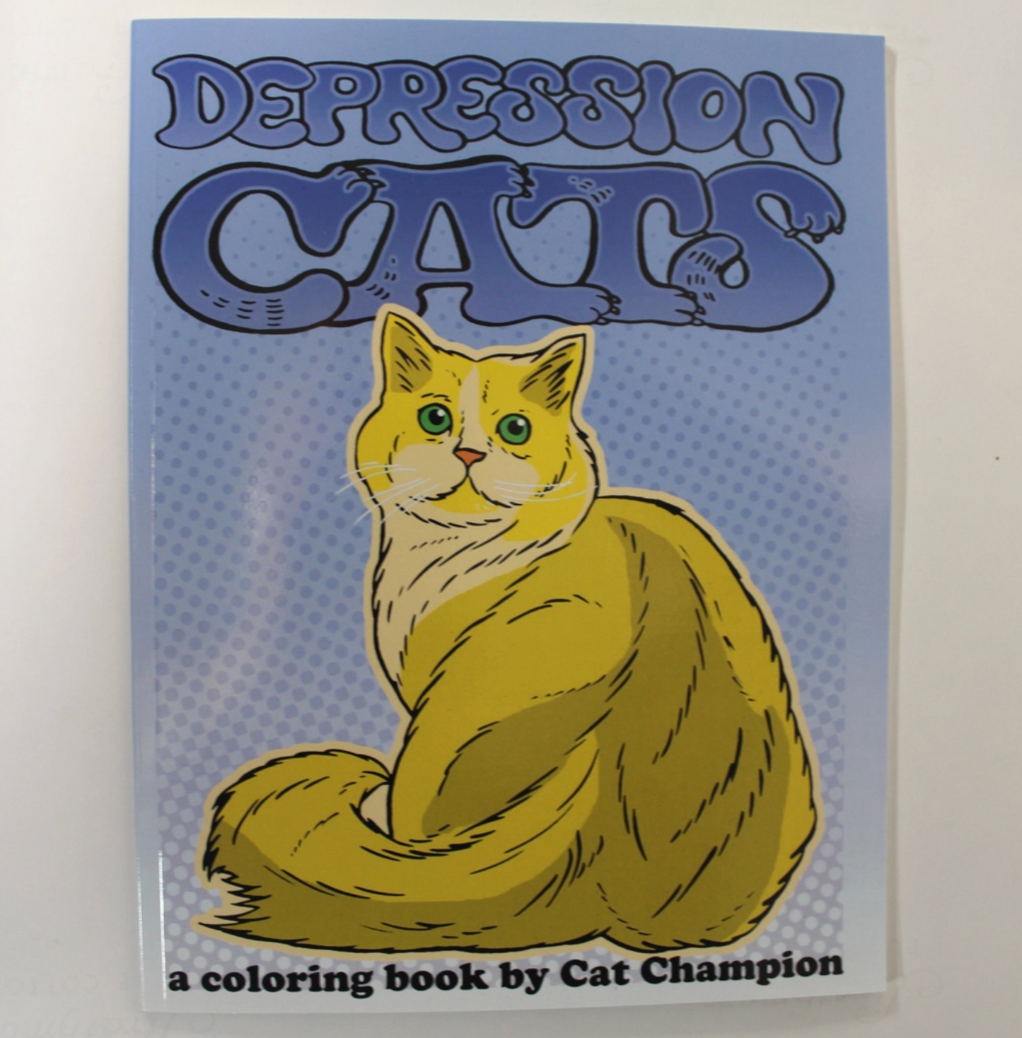 Depression Cats Coloring Book