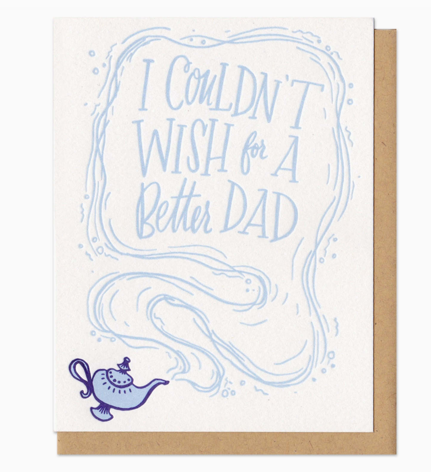I Couldn't Wish For A Better Dad Card