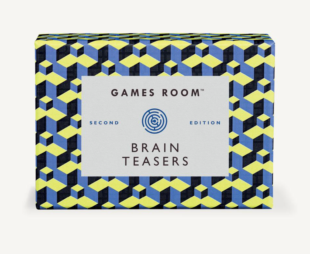 Brain Teasers Second Edition By Games Room - 140 cards
