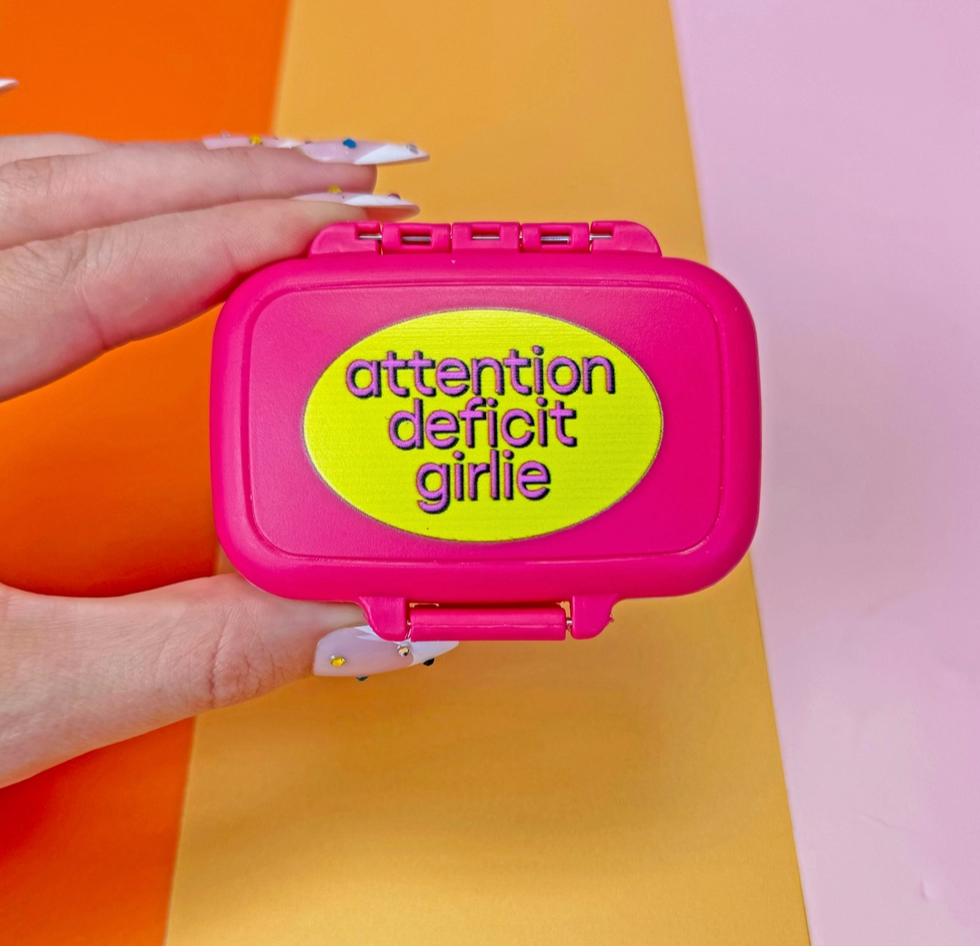 Attention Deficit Pill Case