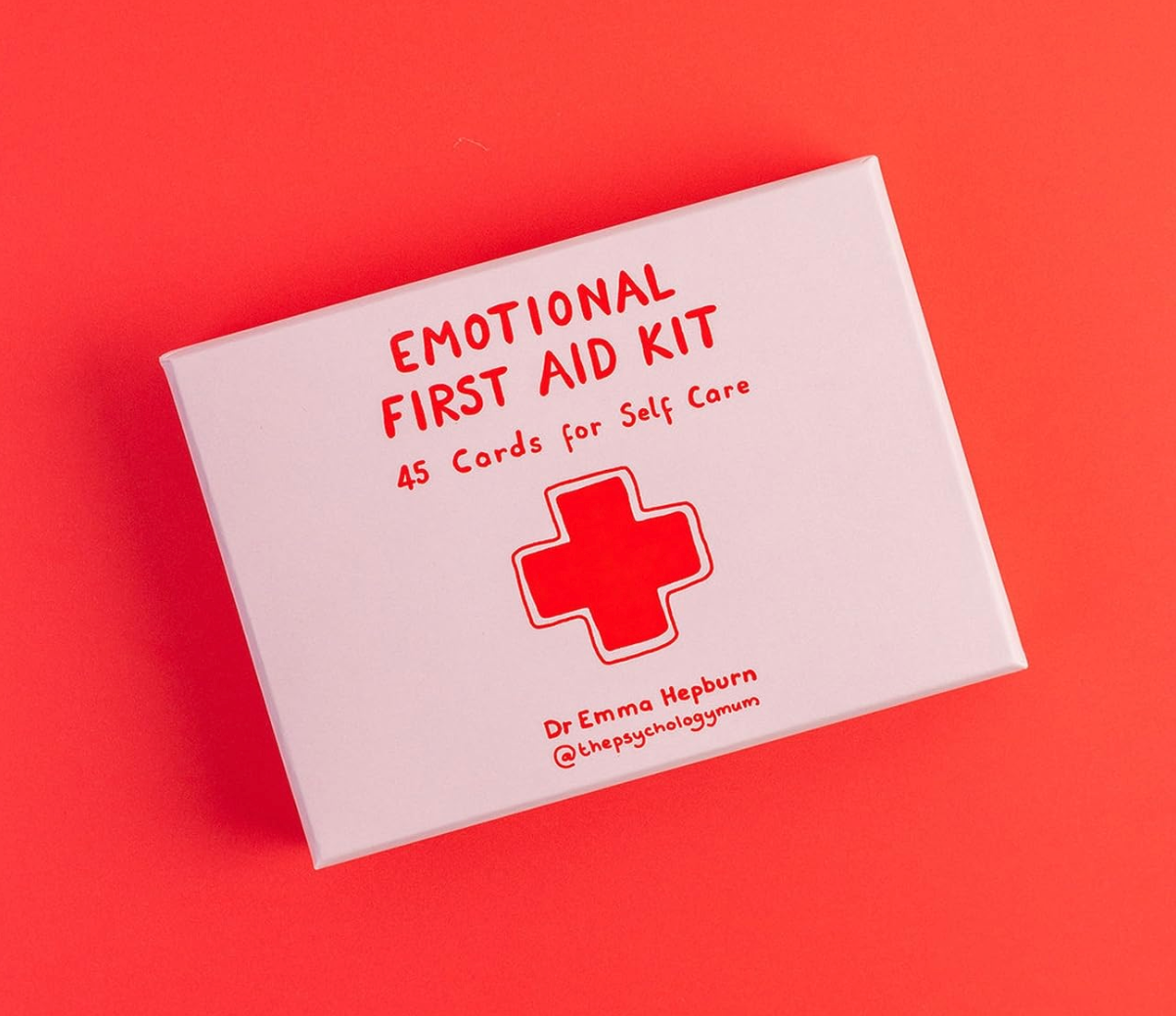 Emotional First Aid: Cards For Self-Care Deck - 45 cards