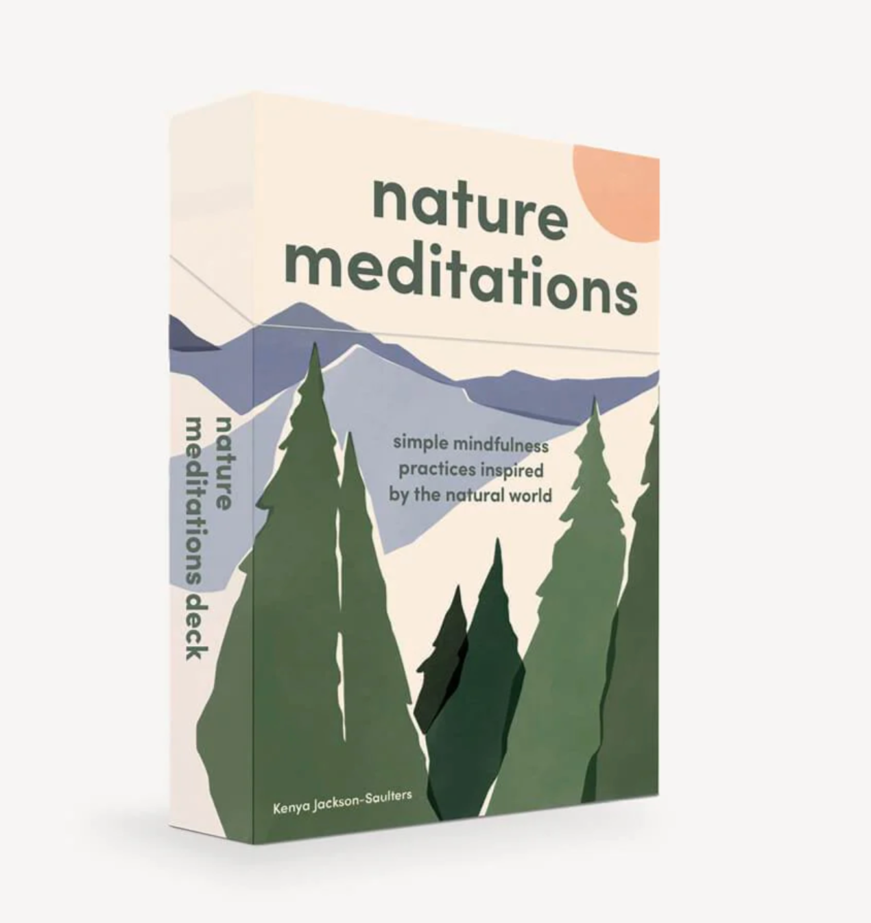 Nature Meditations Deck Simple Mindfulness Practices Inspired by the Natural World -61 cards