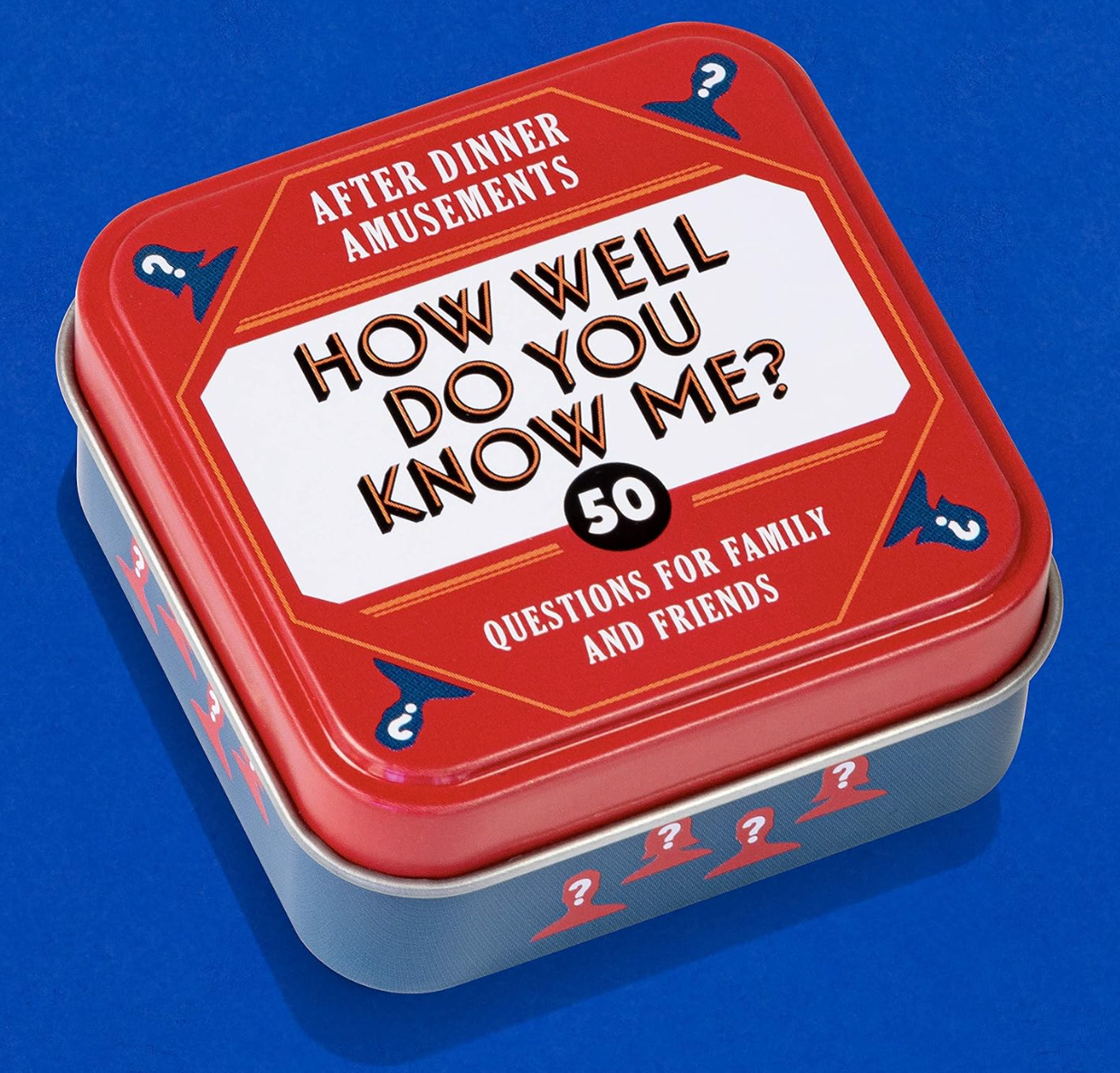 After Dinner Amusements: How Well Do You Know Me?: 50 Questions for Family and Friends - 51 cards