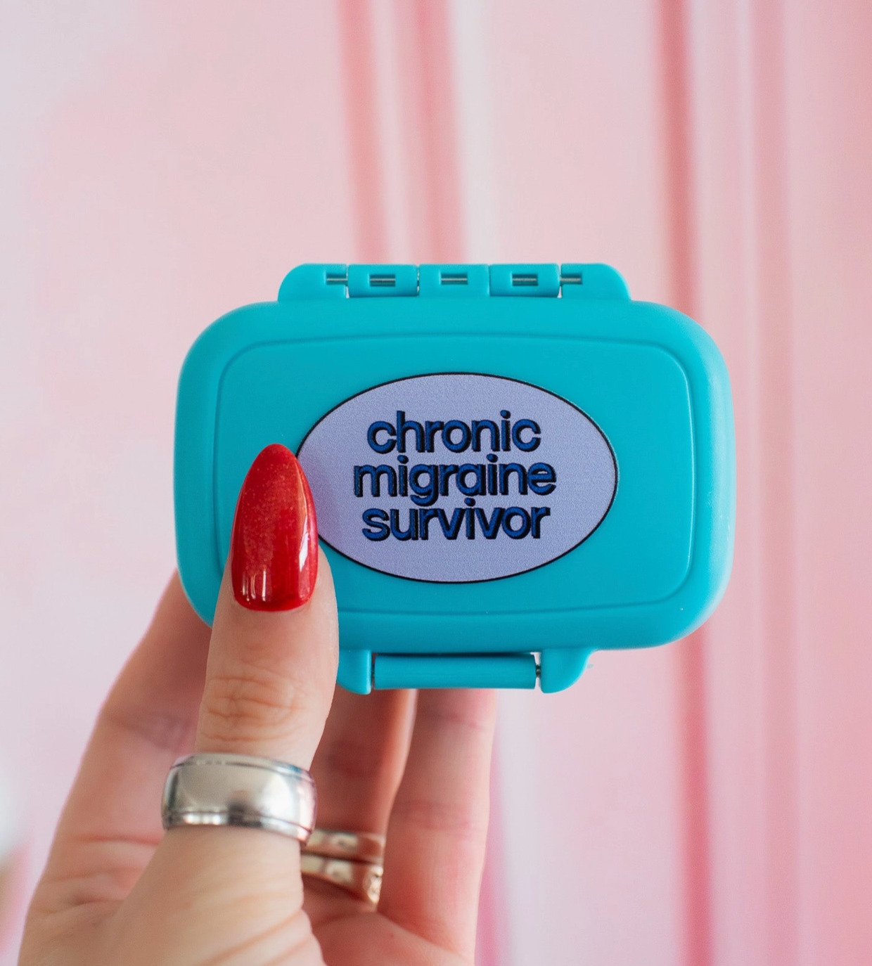 Chronic Migraine Survivor Pill Case