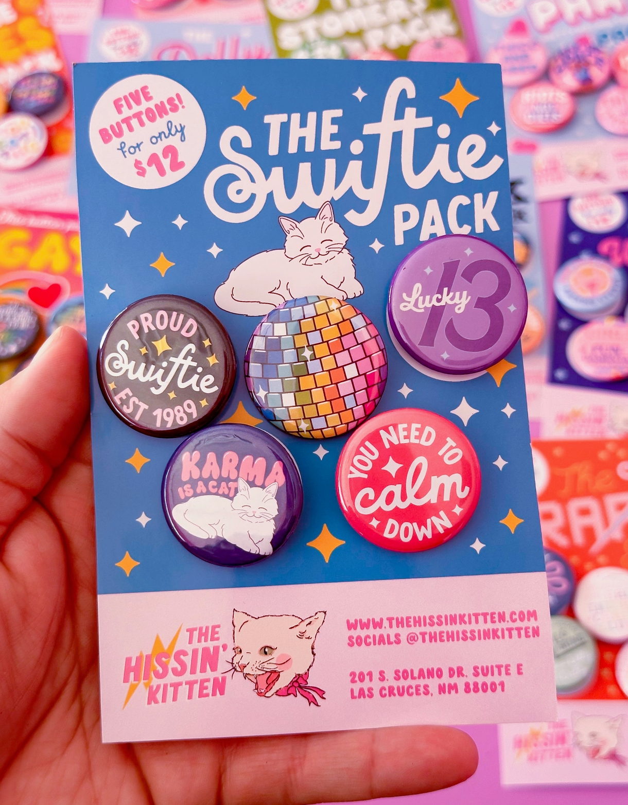 The Swiftie Pack - 5 button set