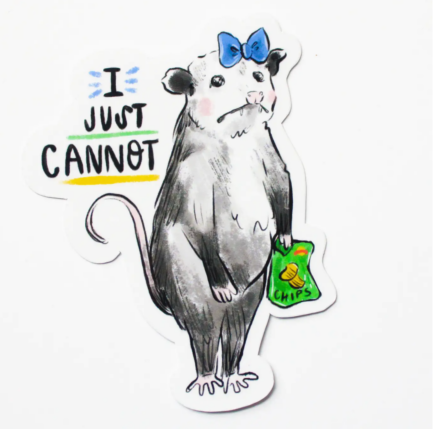 I Just Cannot Sticker