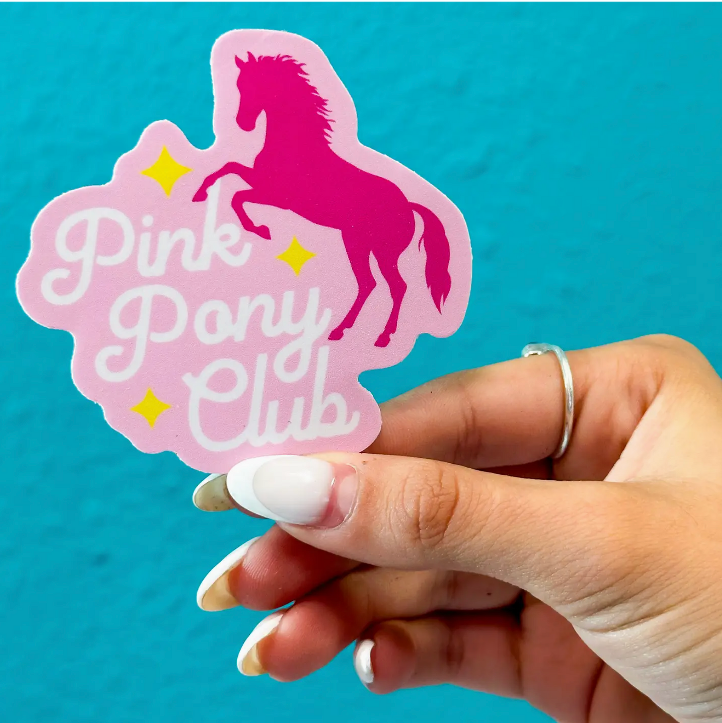 Pink Pony Club Sticker