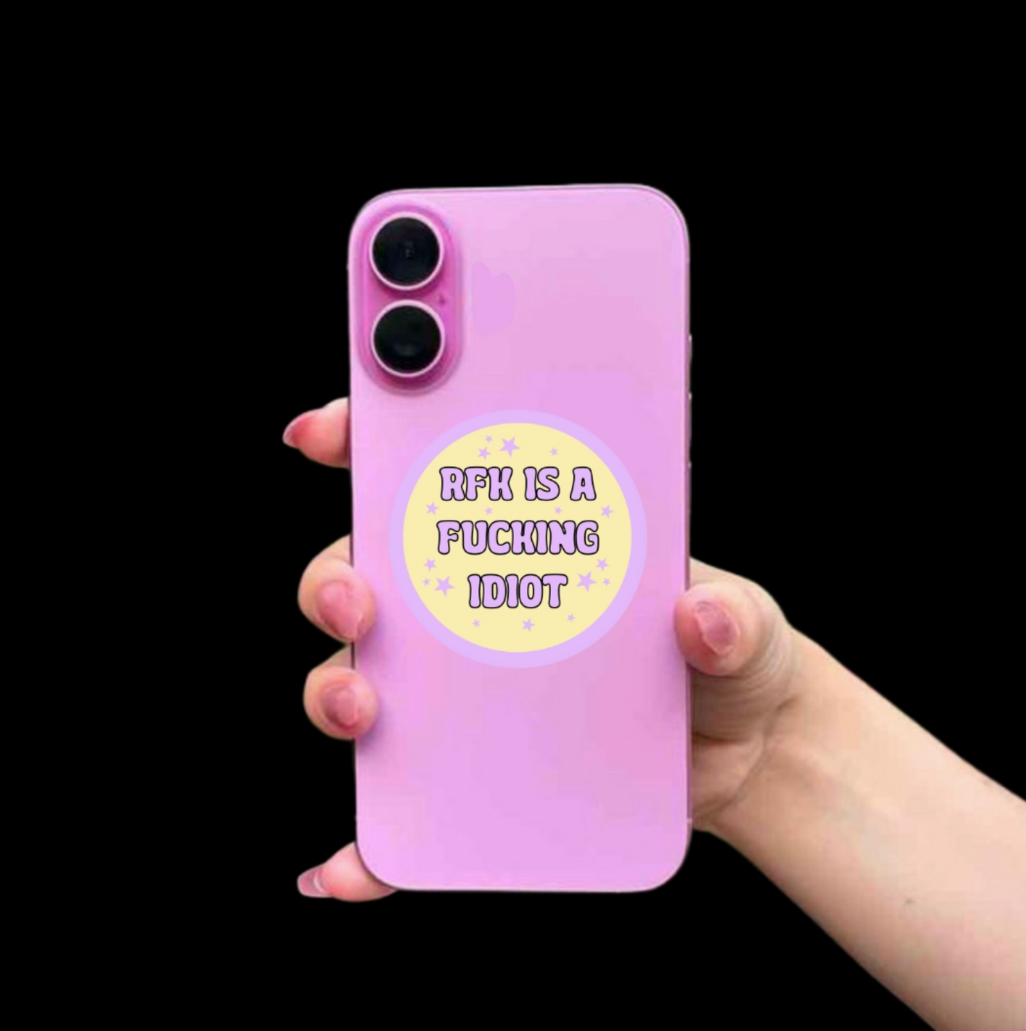 RFK Is A Fucking Idiot Sticker