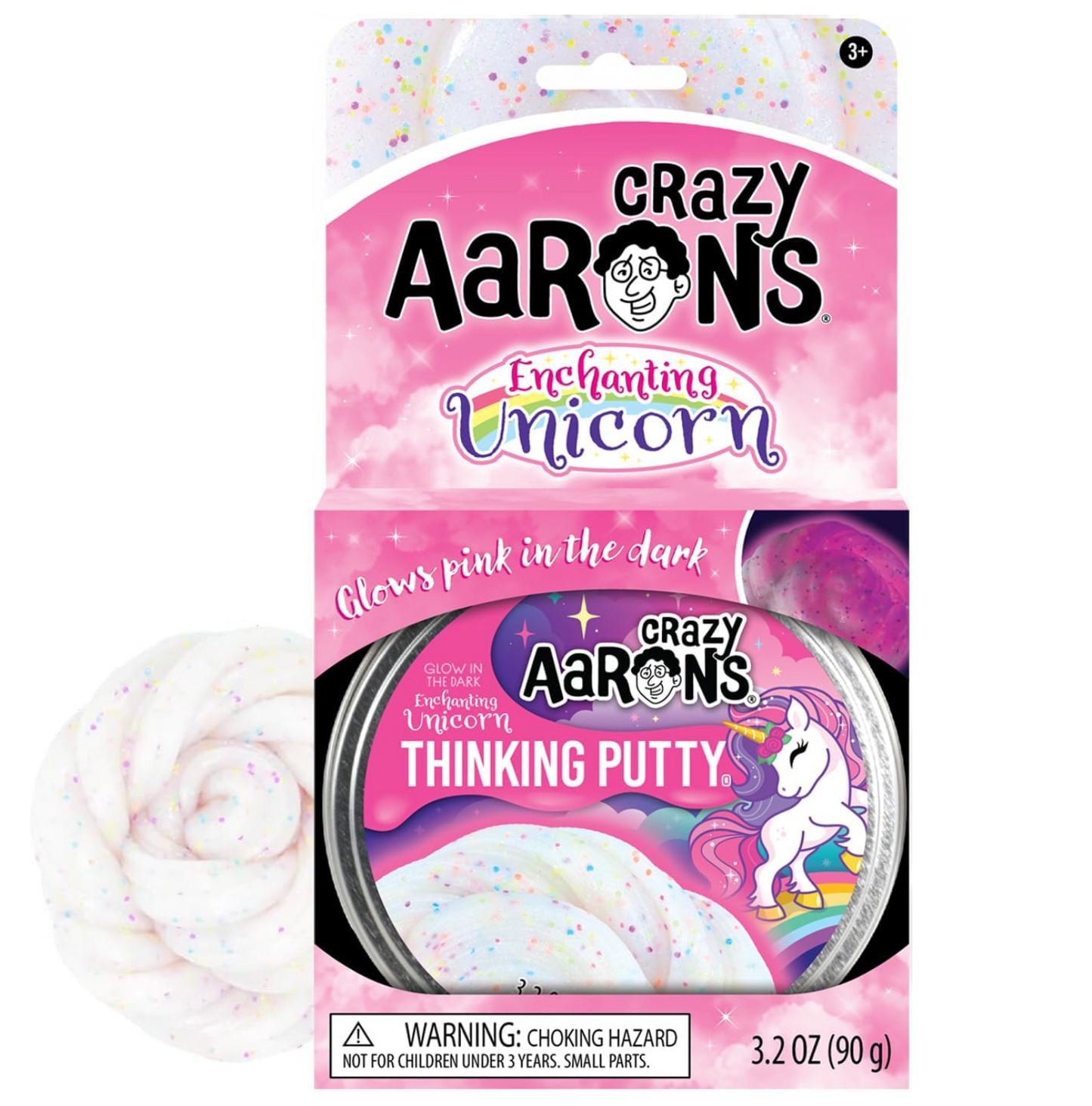 Enchanting Unicorn Thinking Putty 4'' Tin