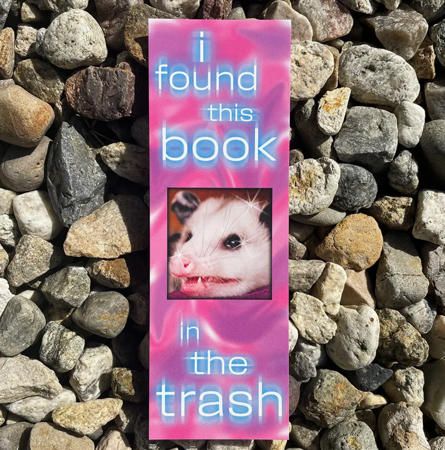 I Found This Book In The Trash Bookmark