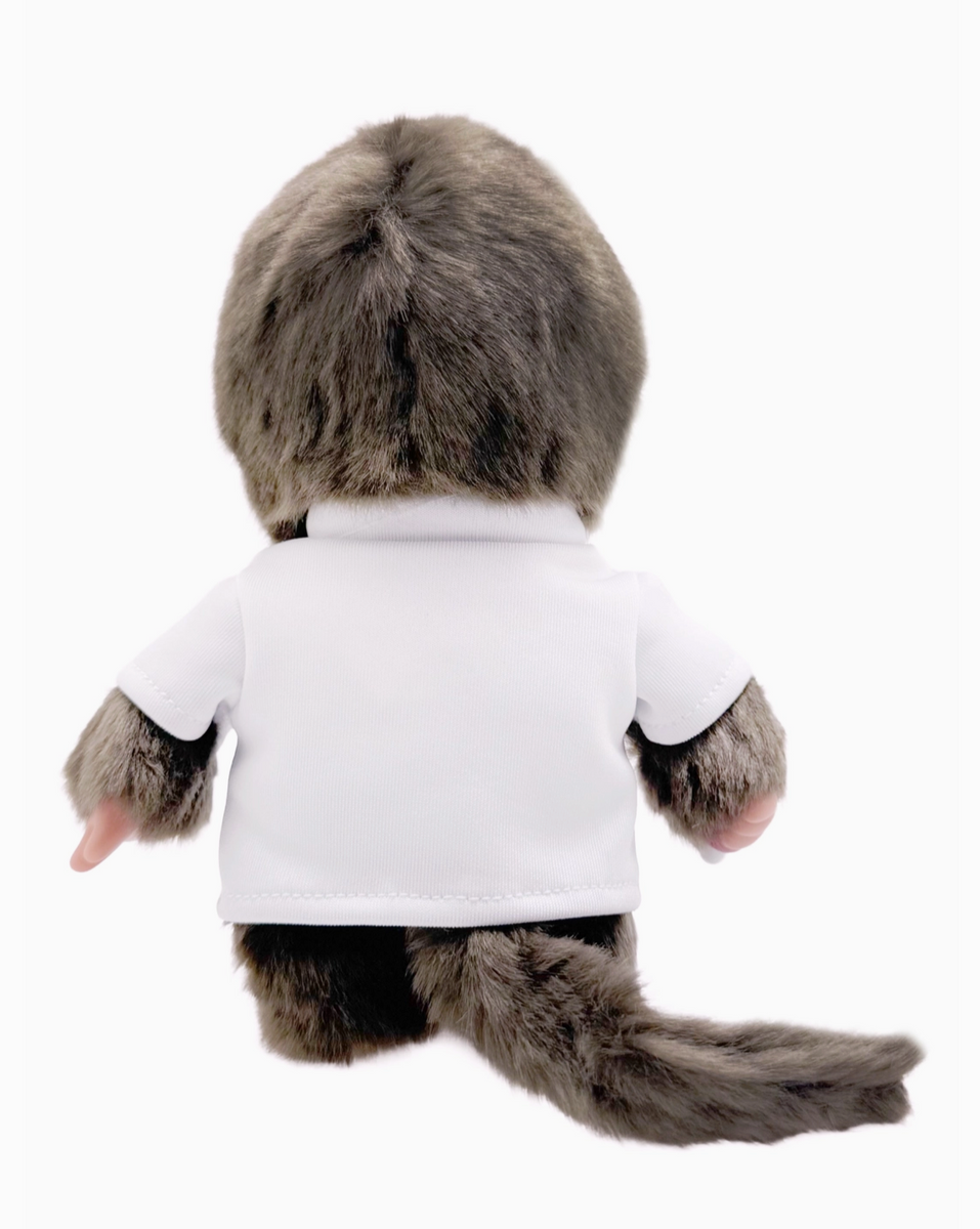 Monchhichi Art Series the Great Wave of Kanagawa Plush Doll