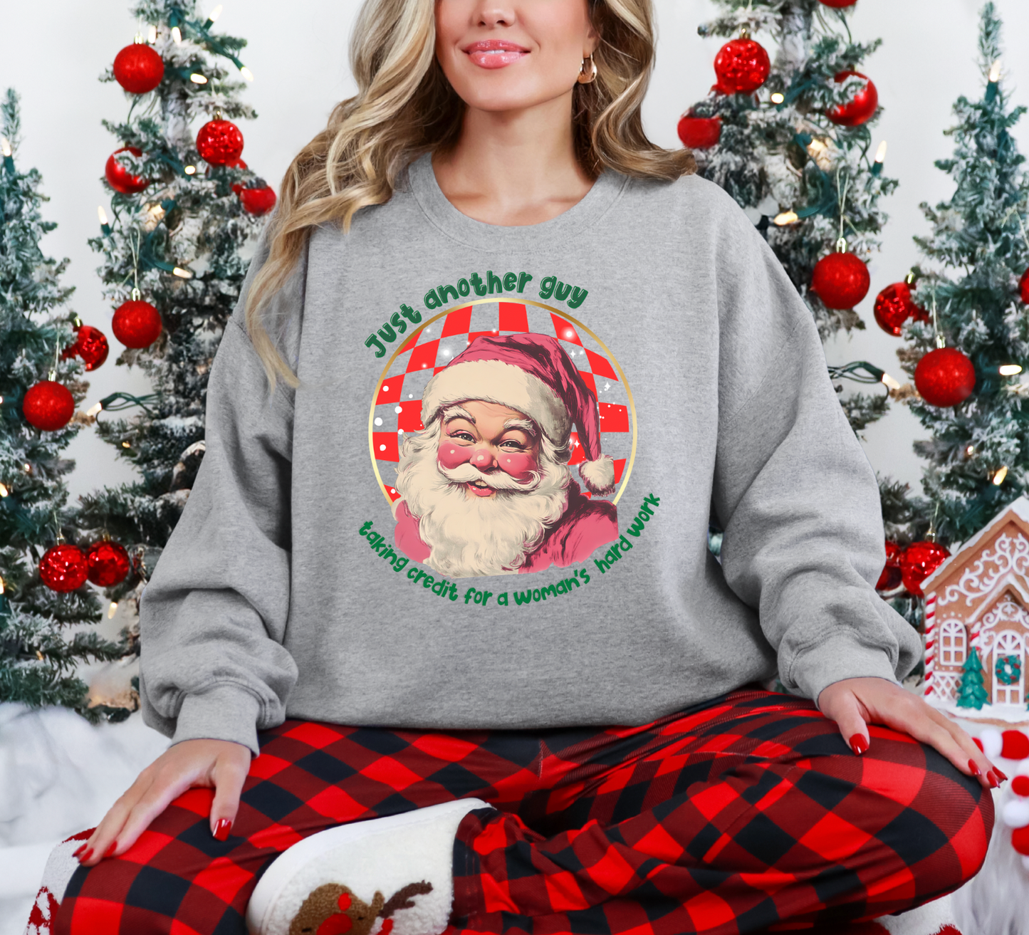 Just Another Guy Taking Credit For A Woman's Hard Work Unisex Sweatshirt