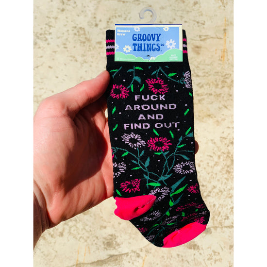 Fuck Around And Find Out Socks
