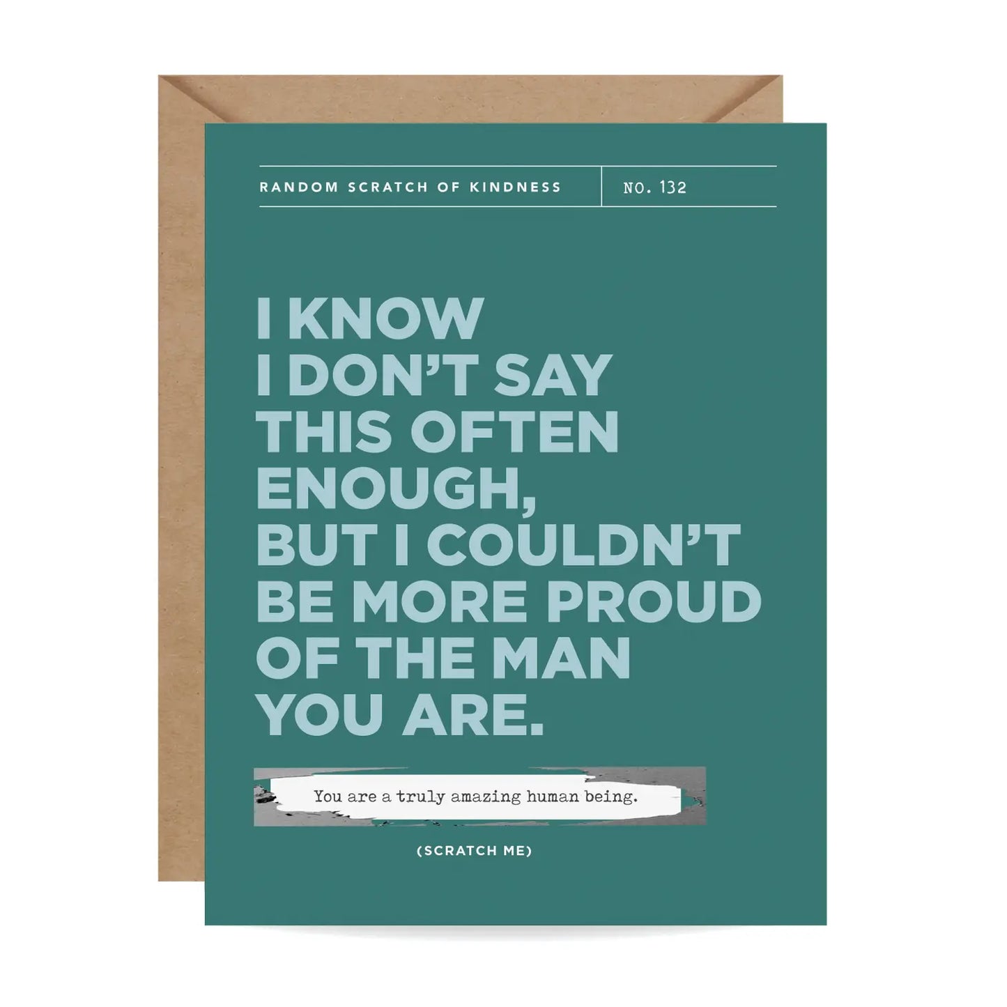 Scratch-off Truly Amazing Father's Day Card