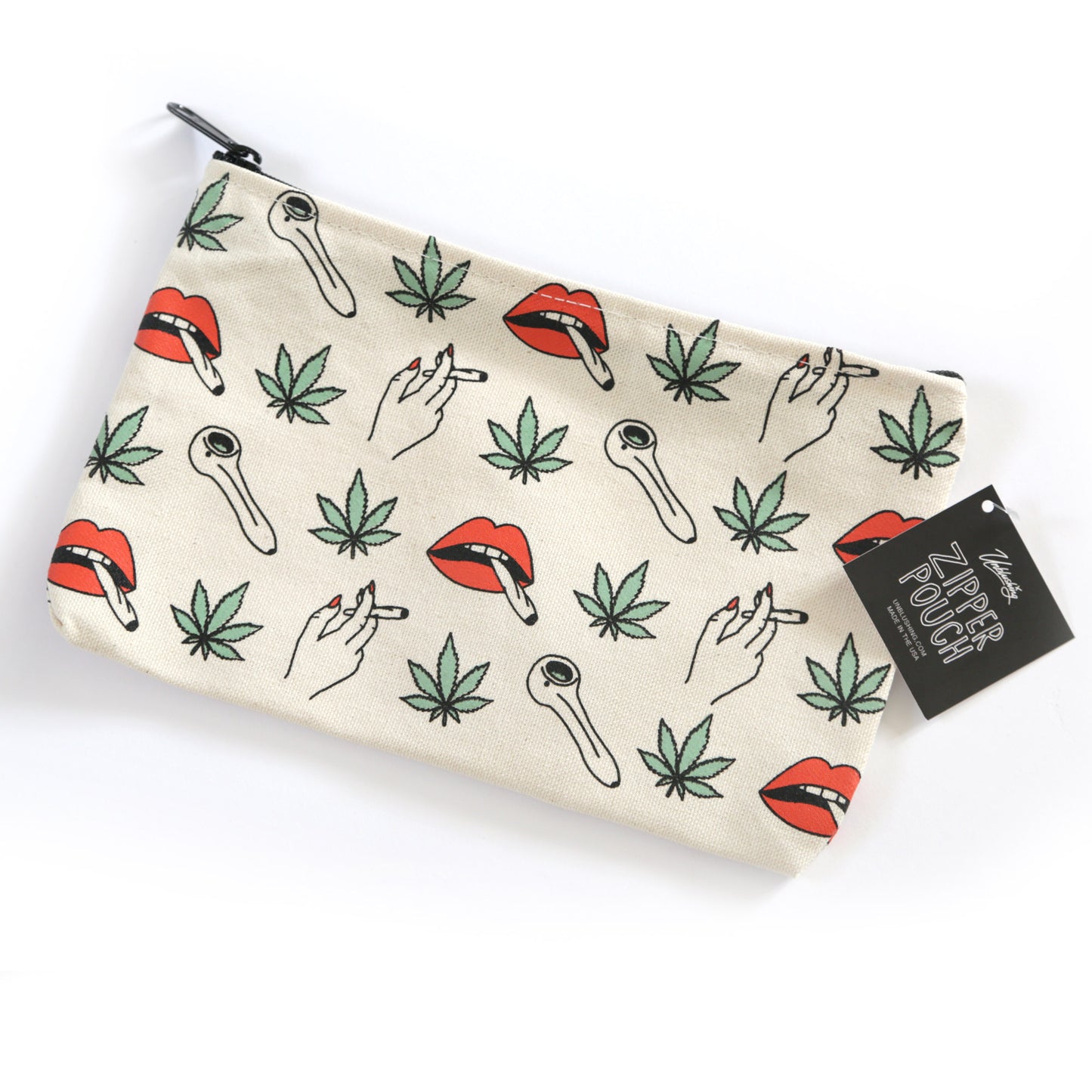 Makeup Bag Pouch - Weed