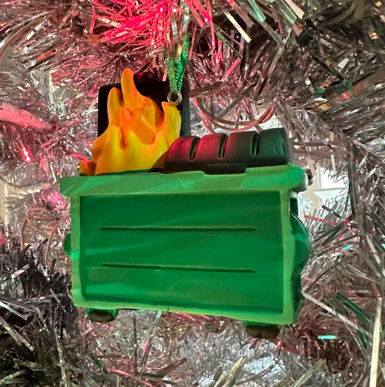 Dumpster Fire Ornament