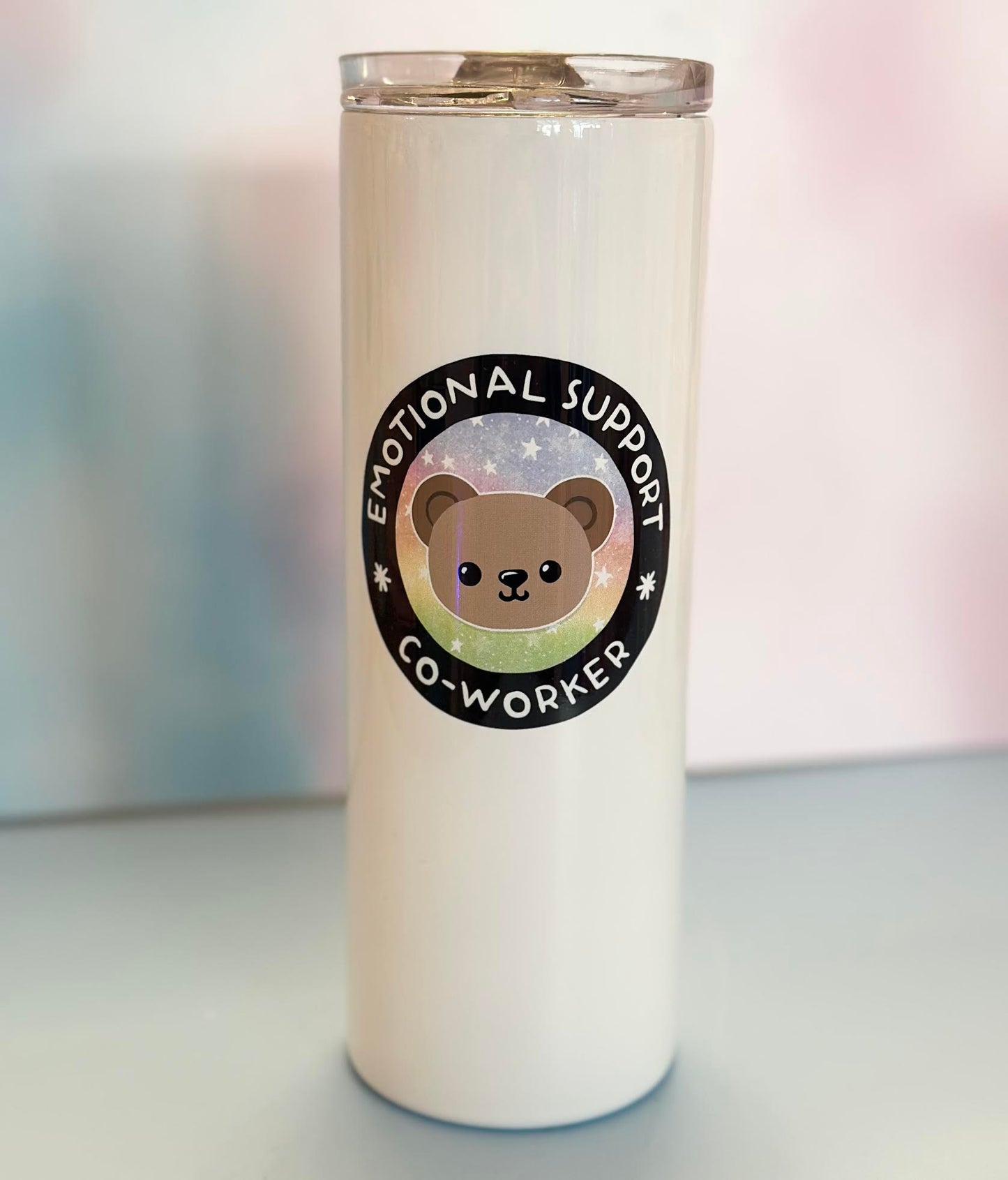 Emotional Support Co-Worker 20 oz Tumbler