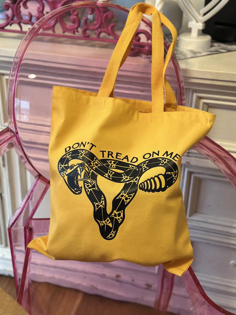 Don't Tread On Me Tote Bag