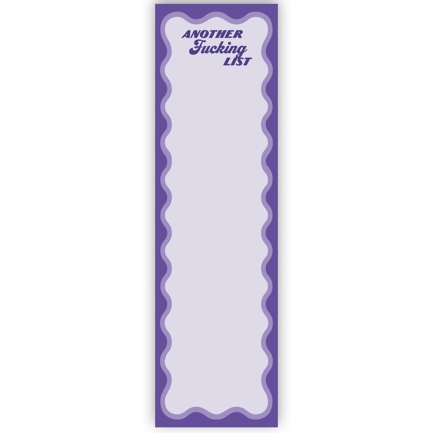 Another Fucking List Magnetic Notepad