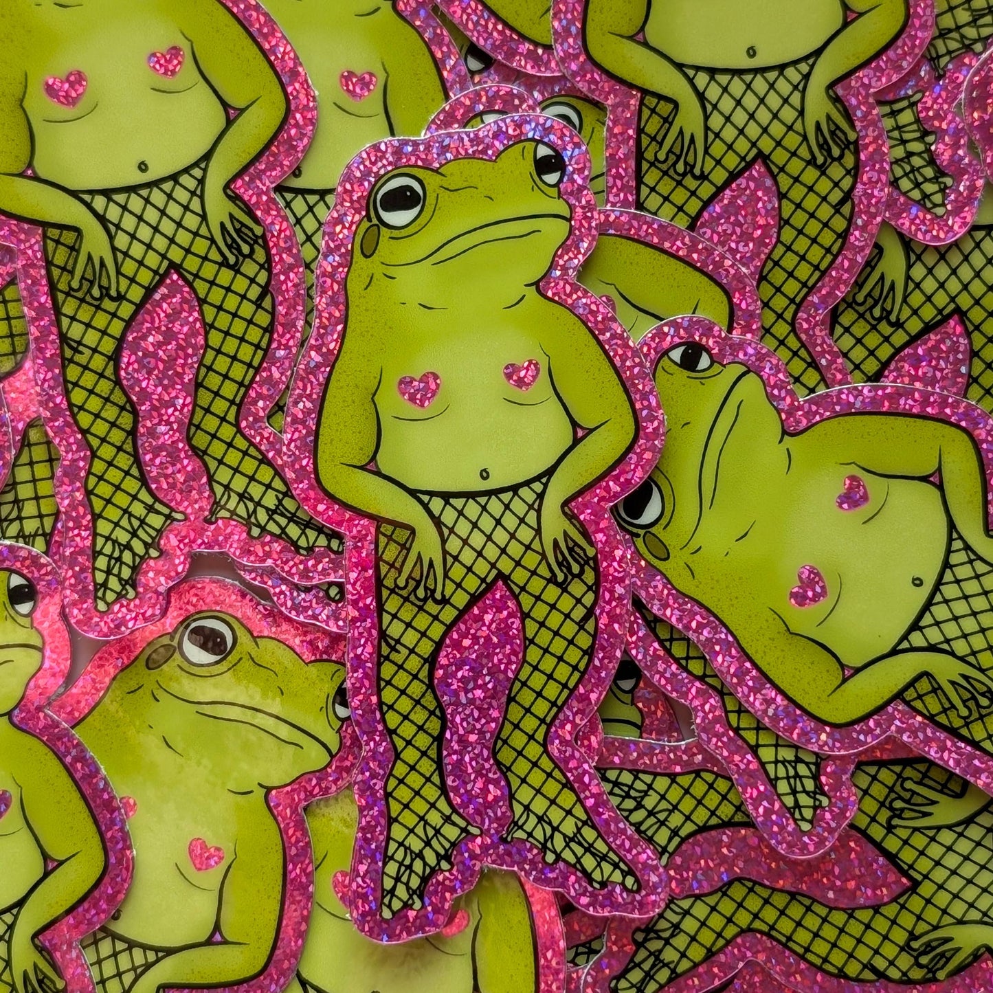 Sexy Frog Sticker