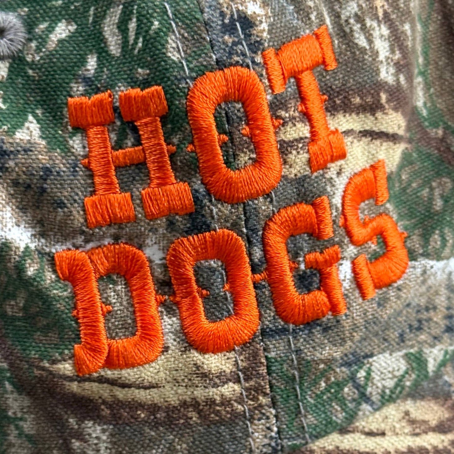 Hot Dogs Embroidered Baseball Hat