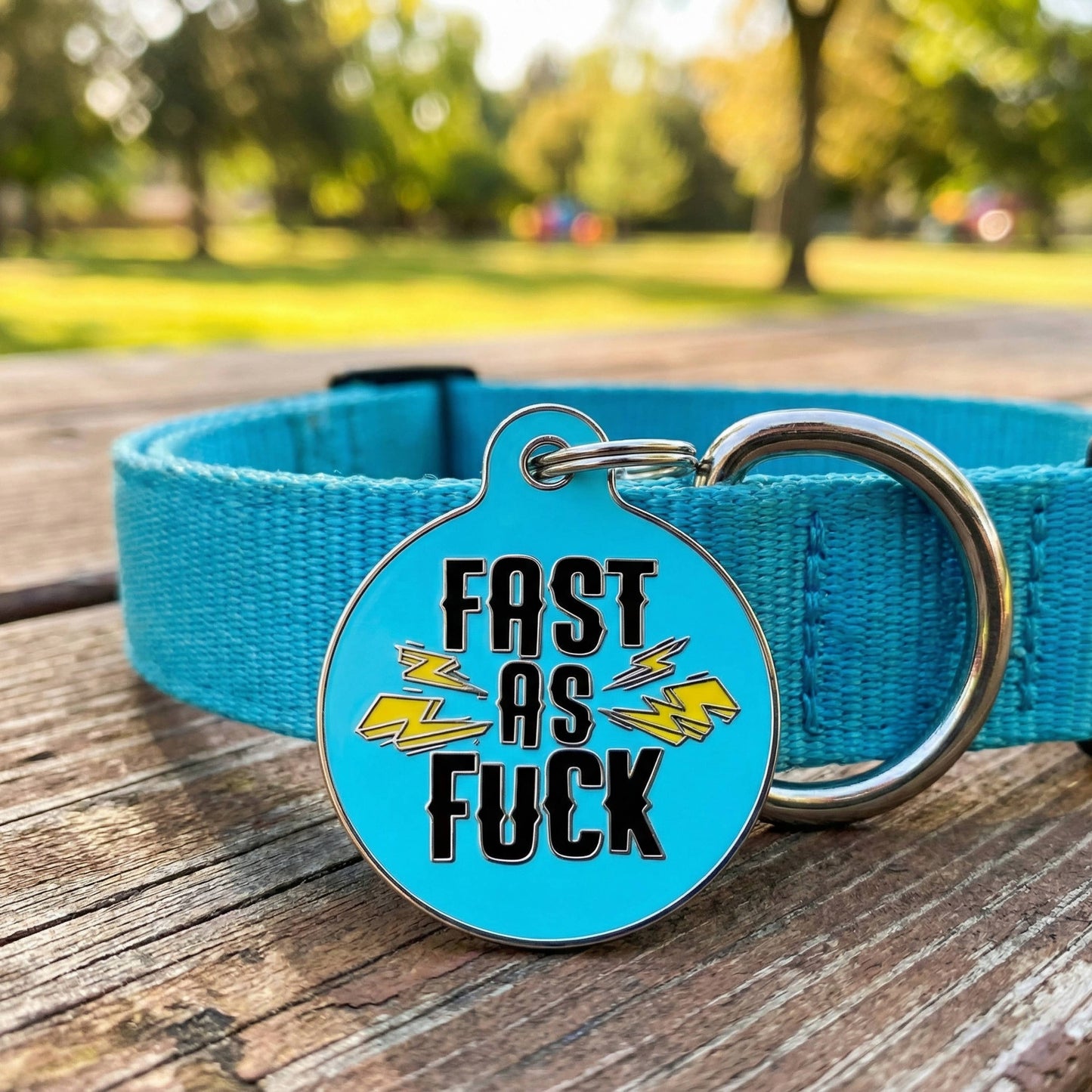Fast as Fuck Pet Tag