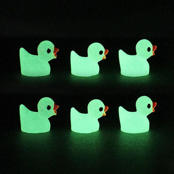 Hide-A-Duck Tiny Glow-In-The-Dark Duck Charms