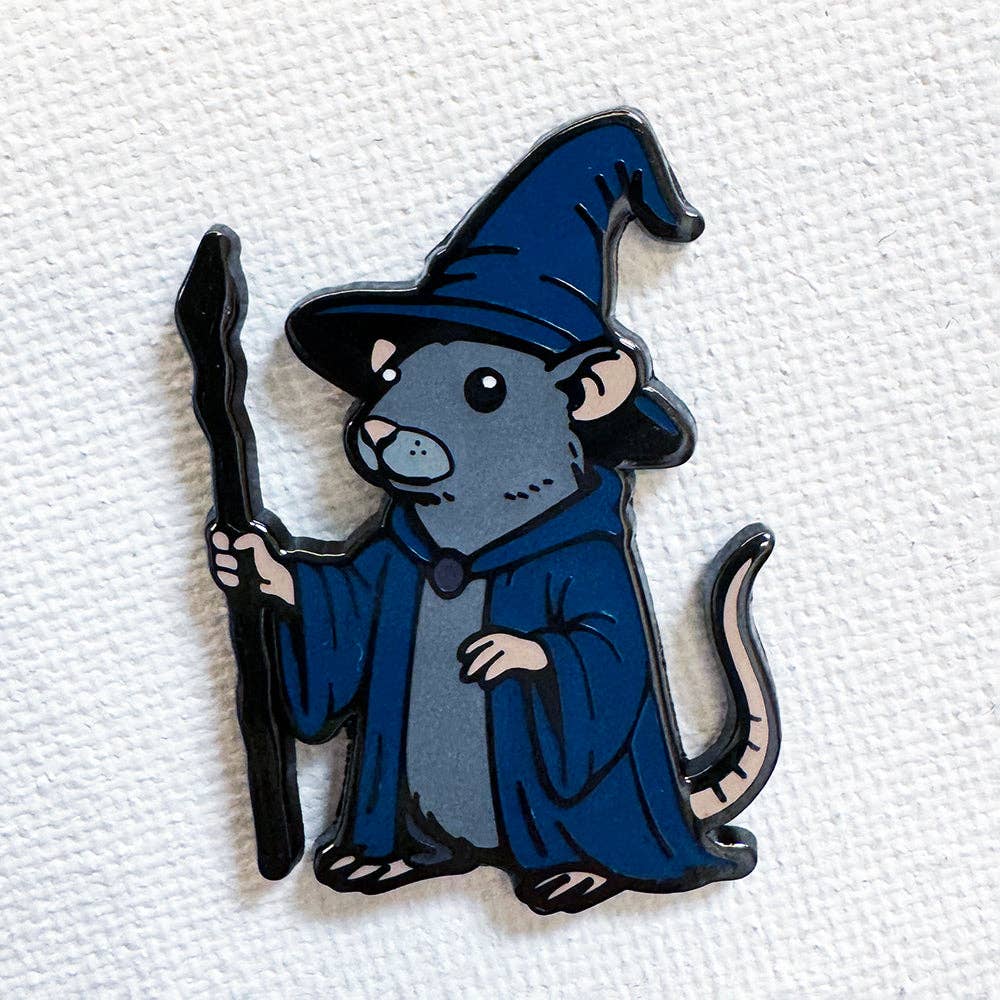 Mouse Mage Pin