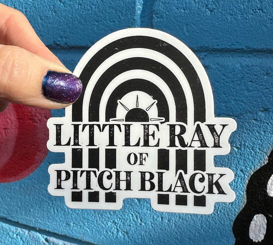 Little Ray Of Pitch Black Sticker