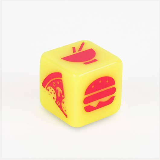 Takeaway Dinner Deciding Dice