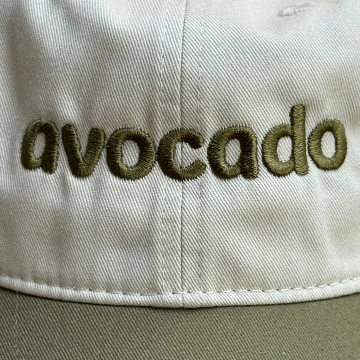 Avocado Embroidered Baseball Hat
