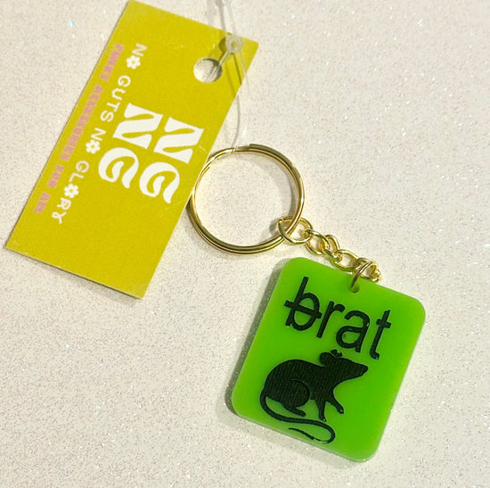 (B)Rat Acrylic Keychain