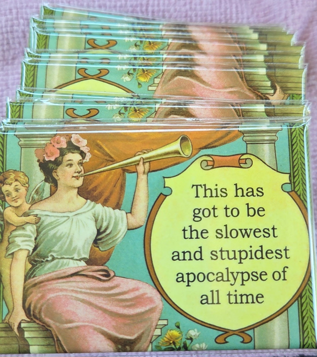 This Has Got To Be The Slowest And Stupidest Apocalypse Of All Time Magnet