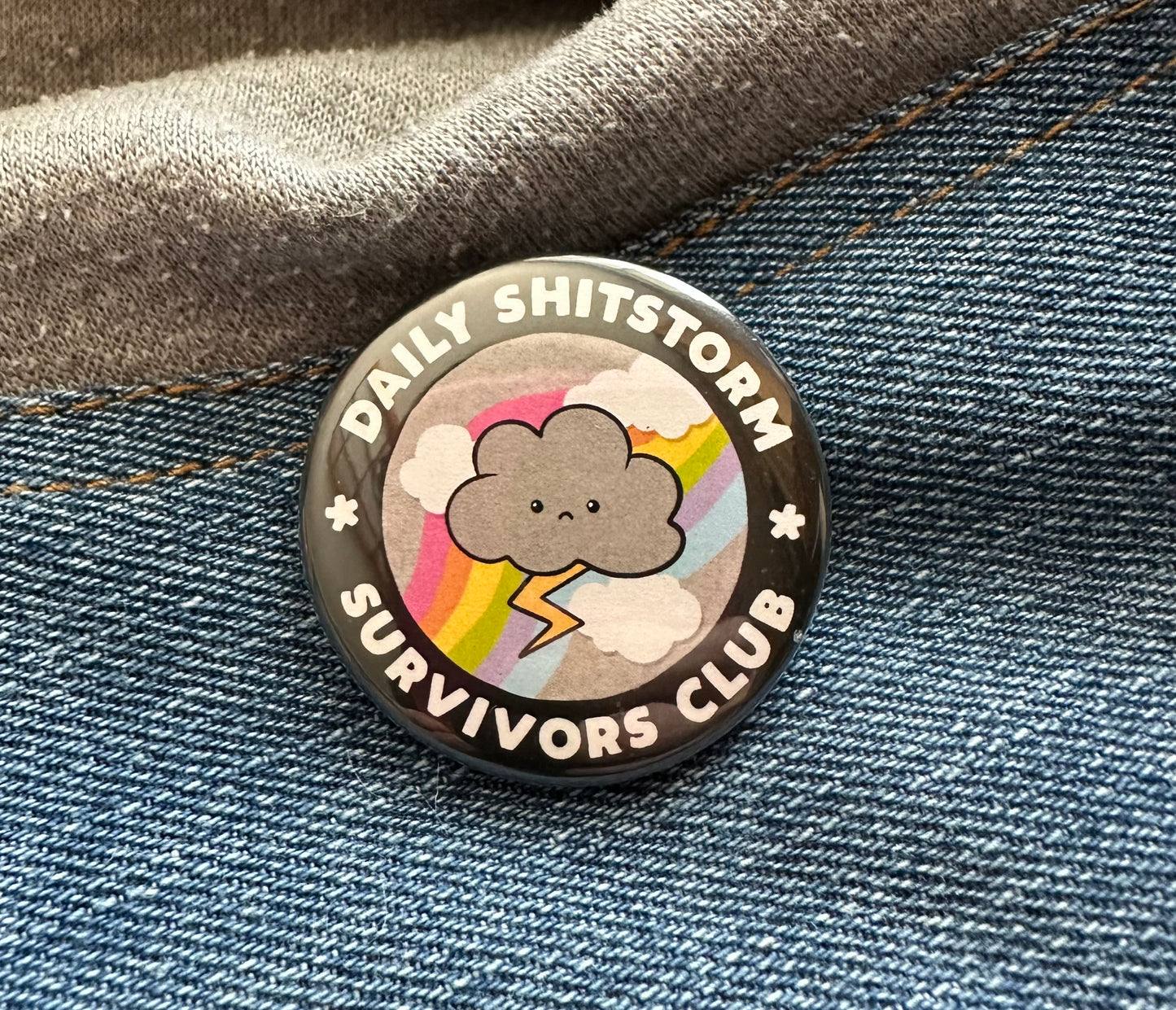 Daily Shitstorm Survivors Club Button
